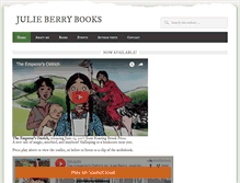 Tablet Screenshot of julieberrybooks.com